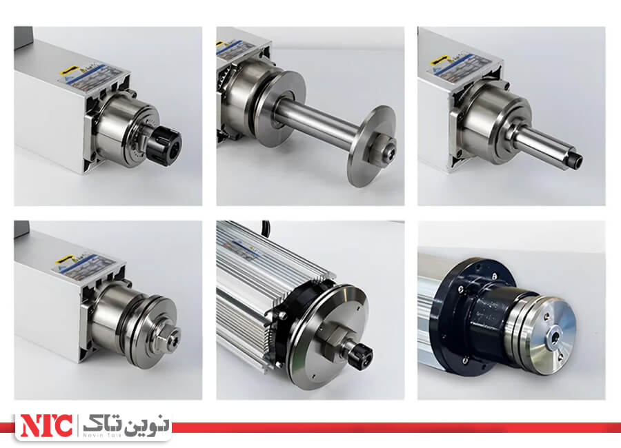 انواع اسپیندل دستگاه cnc