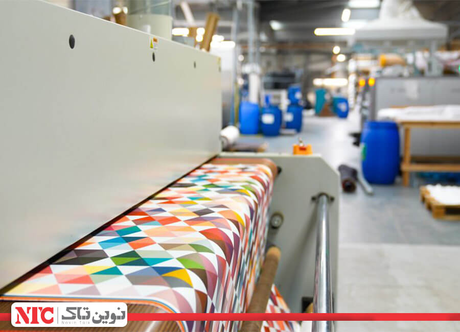 چاپ پارچه با جوهر پیگمنت