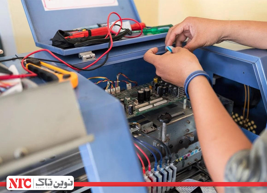 نحوه تنظیم ولتاژ هد دستگاه بنر