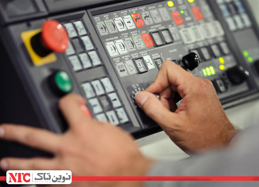 معنی دکمه و کلیدهای دستگاه cnc